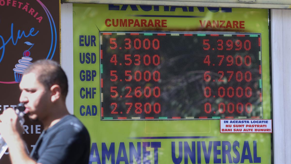 Cursul euro la BNR în creștere: moneda europeană a urcat la 5,3393 lei