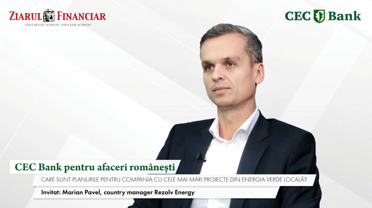 Rezolv Energy vizează un portofoliu de 4 GW de energie verde până în 2030 prin achiziții