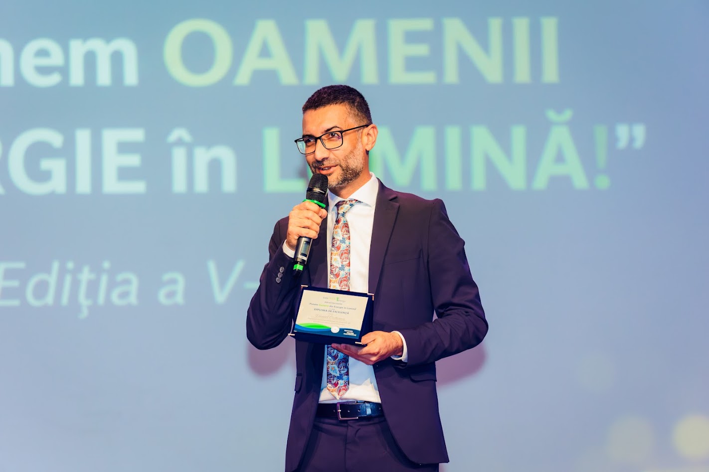 Daniel Costianu, vicepreședinte AIEE, premiat la Gala Specialiștilor pentru realizările în domeniul energetic