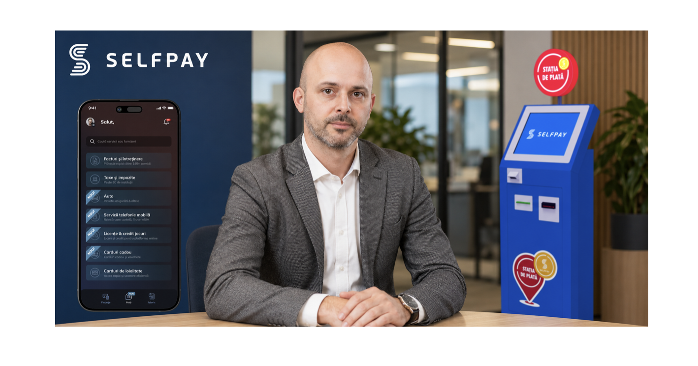 SelfPay obține autorizația BNR de instituție de plată pentru extinderea activității financiare
