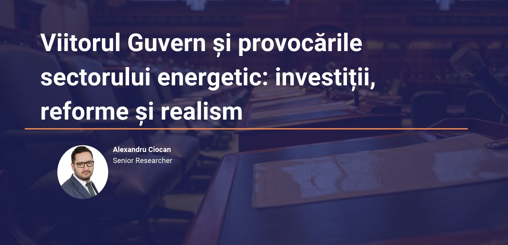 Provocările sectorului energetic în cadrul noului program de guvernare propus de Luca Niculescu