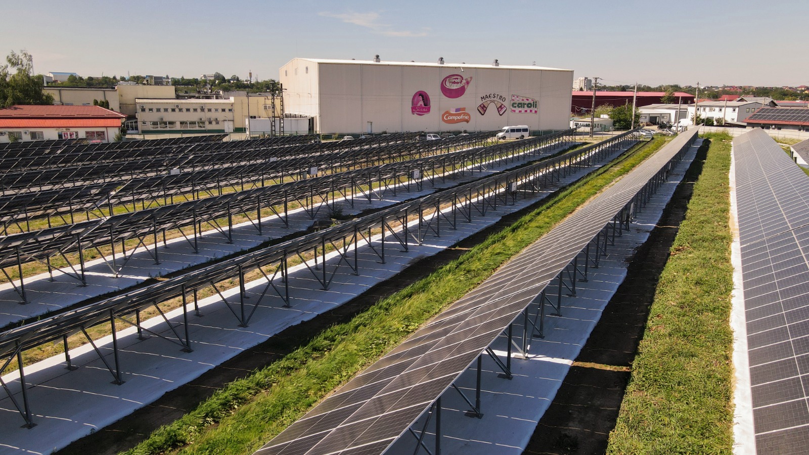 Caroli Foods Group investește peste 1,3 milioane de euro într-un parc fotovoltaic la fabrica din Pitești