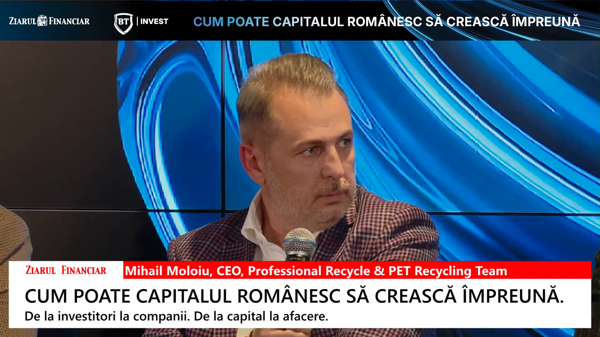 Professional Recycle & PET Recycling Team prioritizează finanțarea bancară în detrimentul listării la bursă