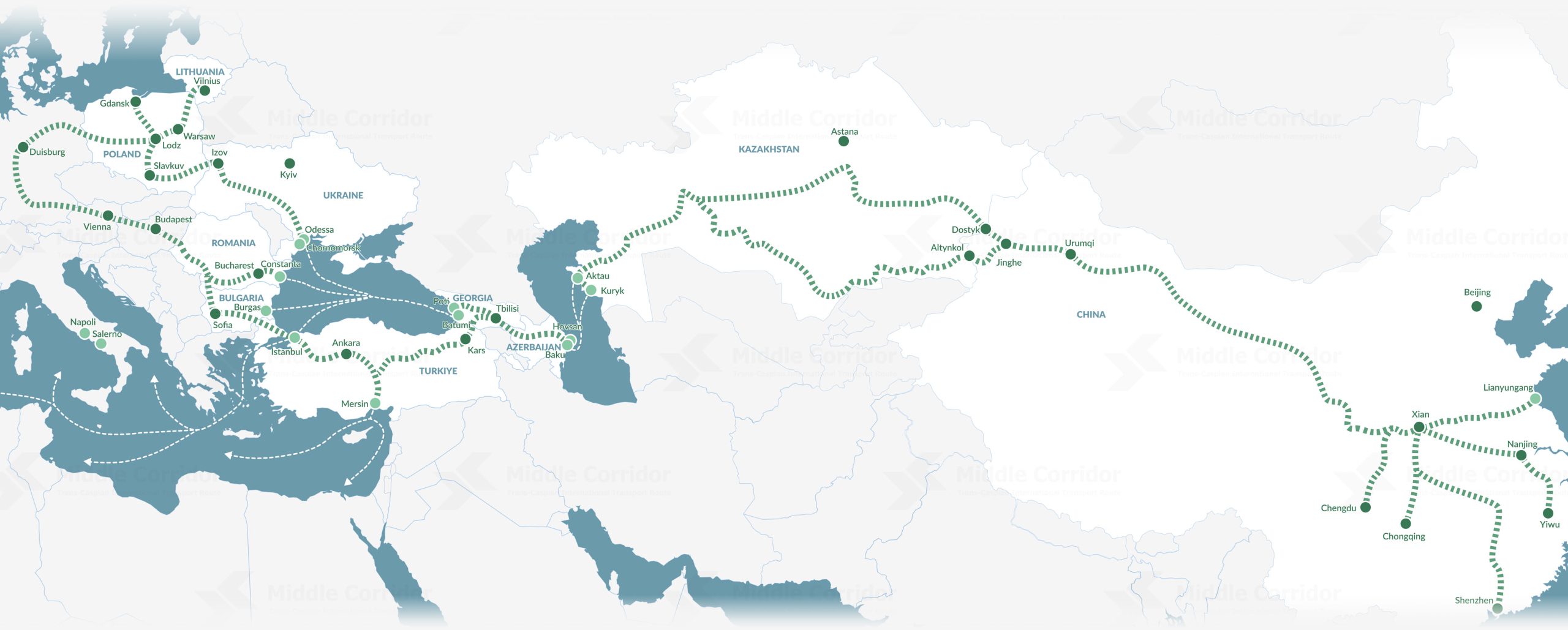 Creșterea de 30% a transporturilor pe Coridorul Transcaspic în 2026 impulsionează investițiile în flote