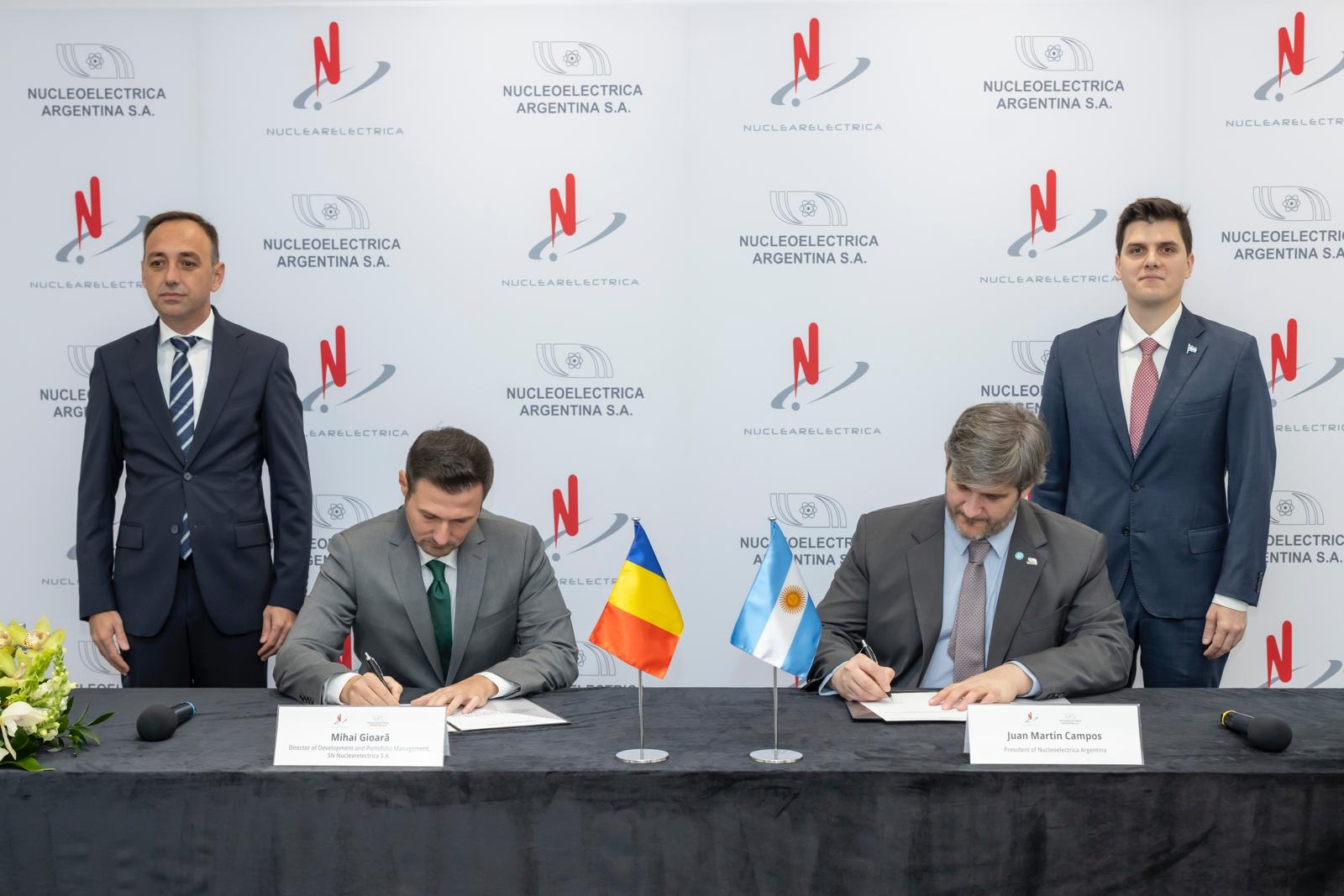 Parteneriat între Nuclearelectrica și Nucleoelectrica Argentina pentru dezvoltarea tehnologiei CANDU 6