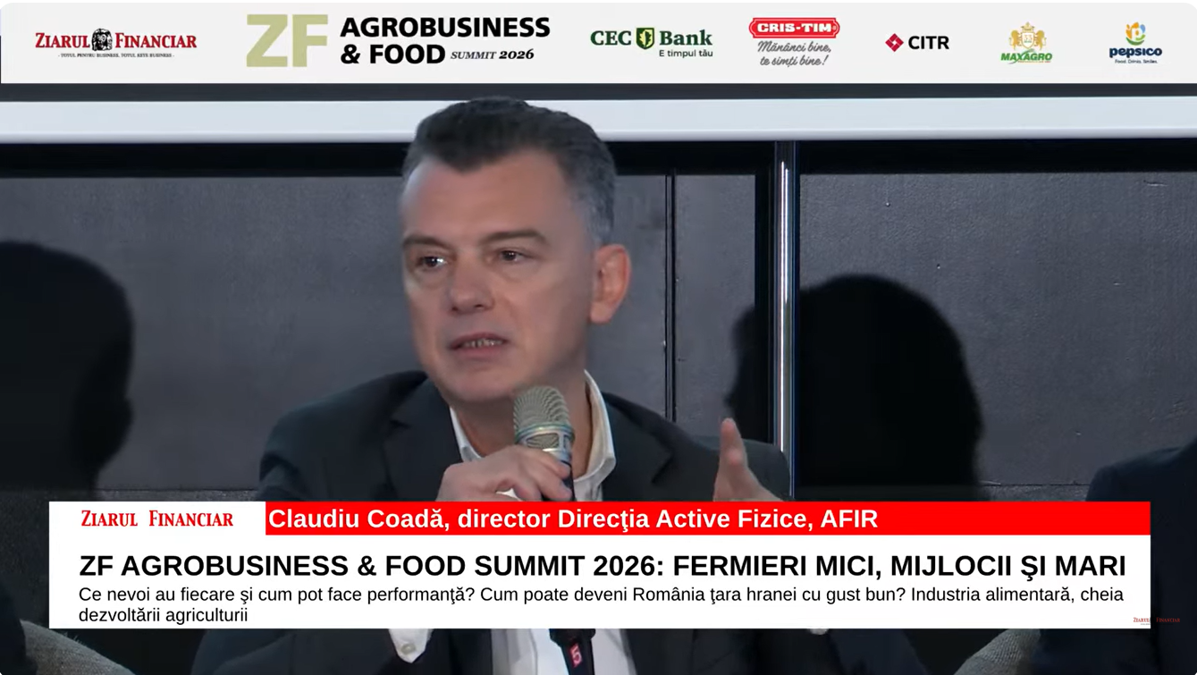 Claudiu Coadă de la AFIR: Fondurile europene sunt insuficiente pentru nevoile agriculturii din România
