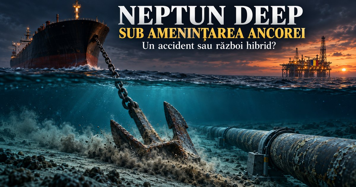 Vulnerabilitatea proiectului Neptun Deep: riscul sabotajelor submarine în Marea Neagră