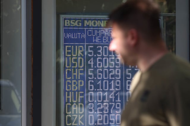 Cursul valutar BNR: Moneda euro a atins un nivel record față de leu