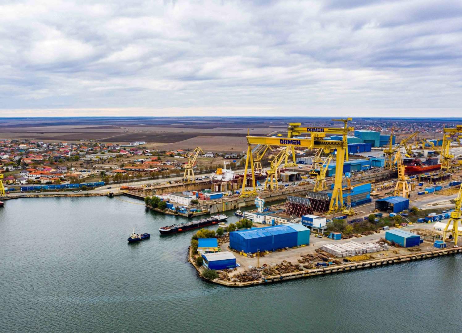 Damen Holding BV contestă reducerea prețului de vânzare pentru șantierul naval din Mangalia