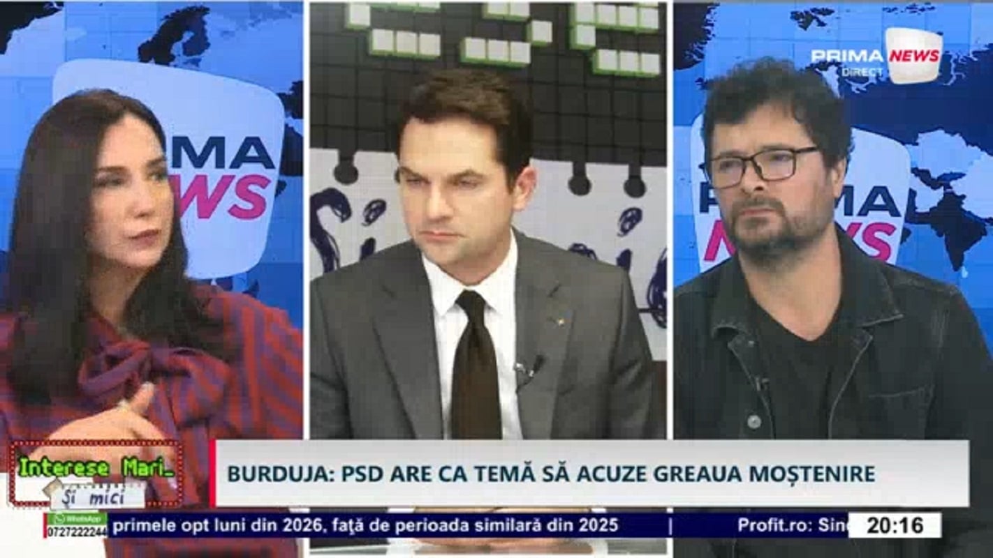 Sebastian Burduja: Deficitul bugetar și deciziile economice anterioare au afectat fiecare cetățean român
