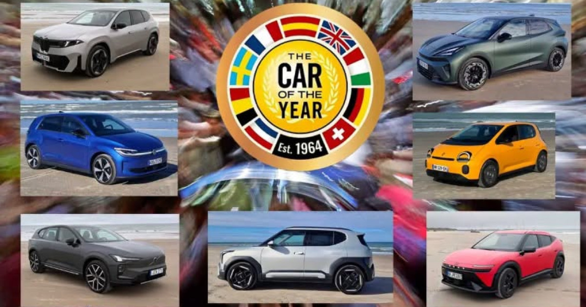 Premieră în industria auto: Toate finalistele competiției Car of the Year 2027 sunt vehicule 100% electrice