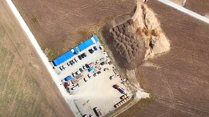Proiectul eolian de 54 MW al ENGIE Romania în Constanța: Lemacons execută fundațiile turbinelor