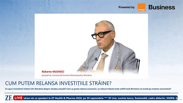 Roberto Musneci: Incertitudinea politică a amânat proiectele investitorilor italieni din România