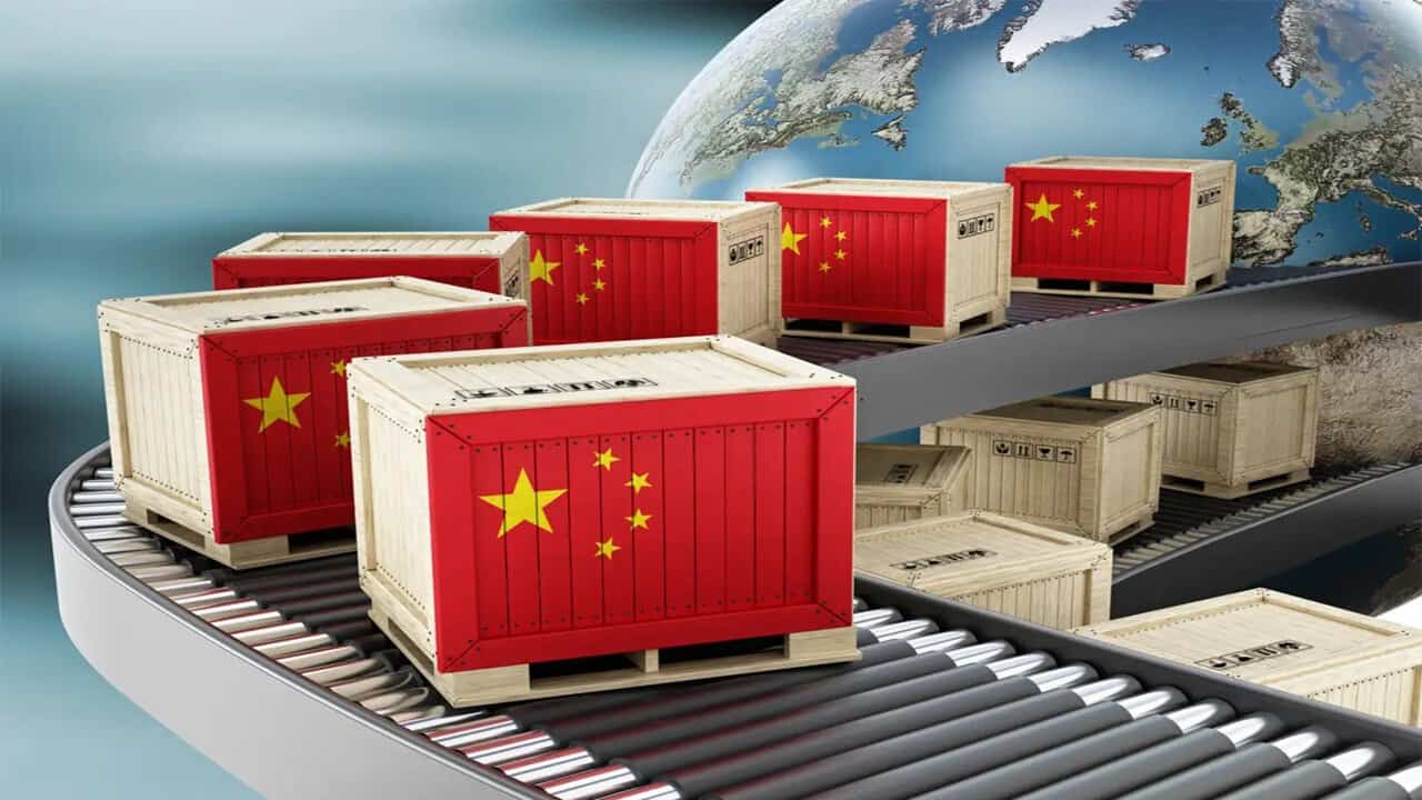 Ponderea Chinei în exporturile globale de containere a ajuns la un record de 40%