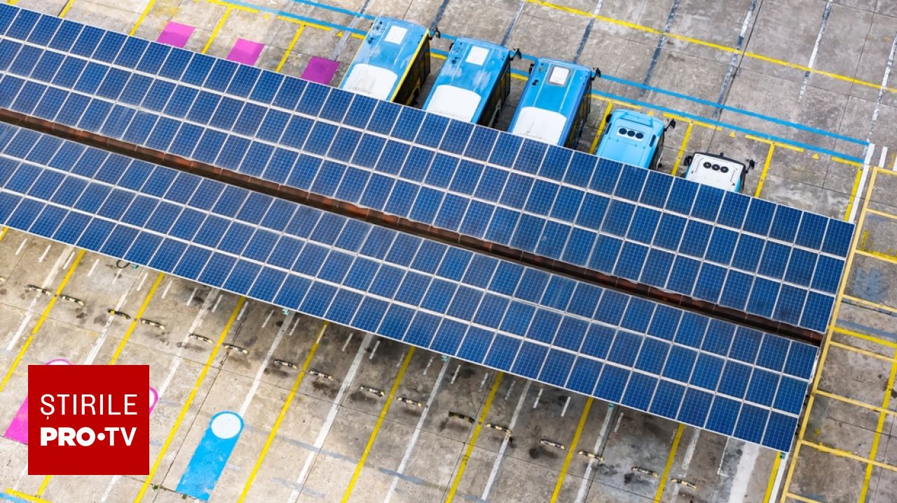 Propunere legislativă pentru instalarea de panouri fotovoltaice pe parcările marilor complexe comerciale