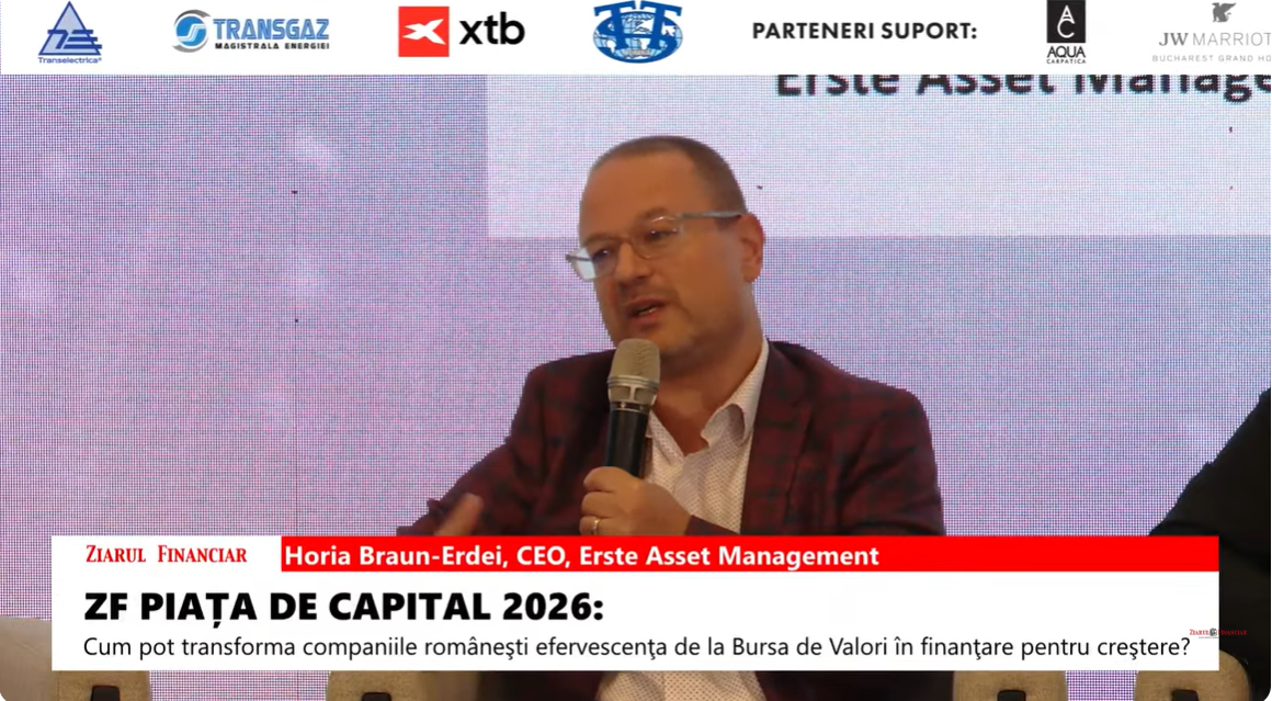 Erste Asset Management reduce expunerea pe piața locală din cauza riscurilor acumulate