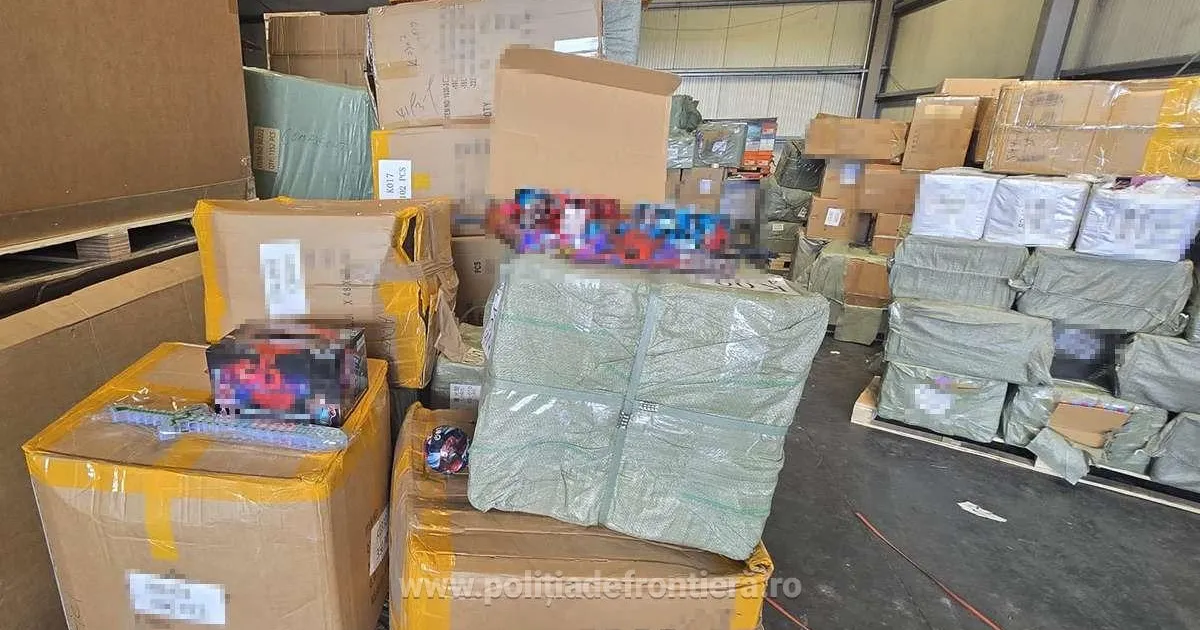 60.000 de jucării suspectate de contrafacere interceptate în Portul Constanța