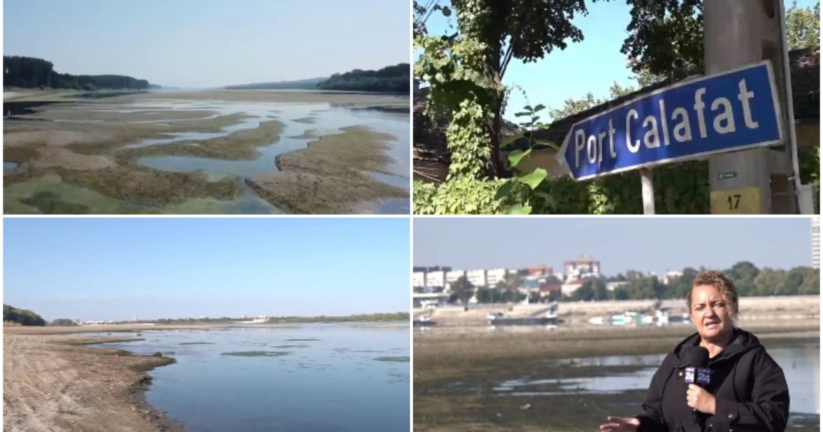Seceta extremă paralizează traficul pe Dunăre: nave blocate și transport de cereale afectat