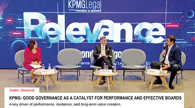 Guvernanța corporativă devine un motor esențial pentru performanța și dezvoltarea companiilor din România