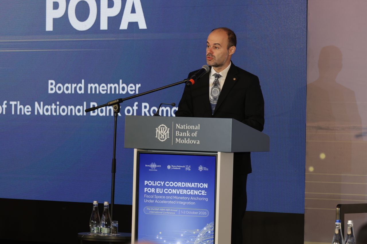 Cristian Popa: BNR va sprijini Republica Moldova pe parcursul integrării europene