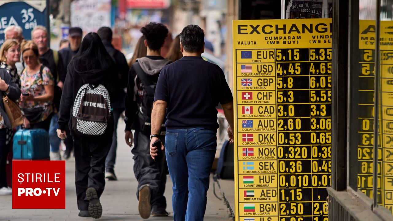 Cursul euro a depășit pragul de 5,34 lei; BNR comentează volatilitatea monedei naționale