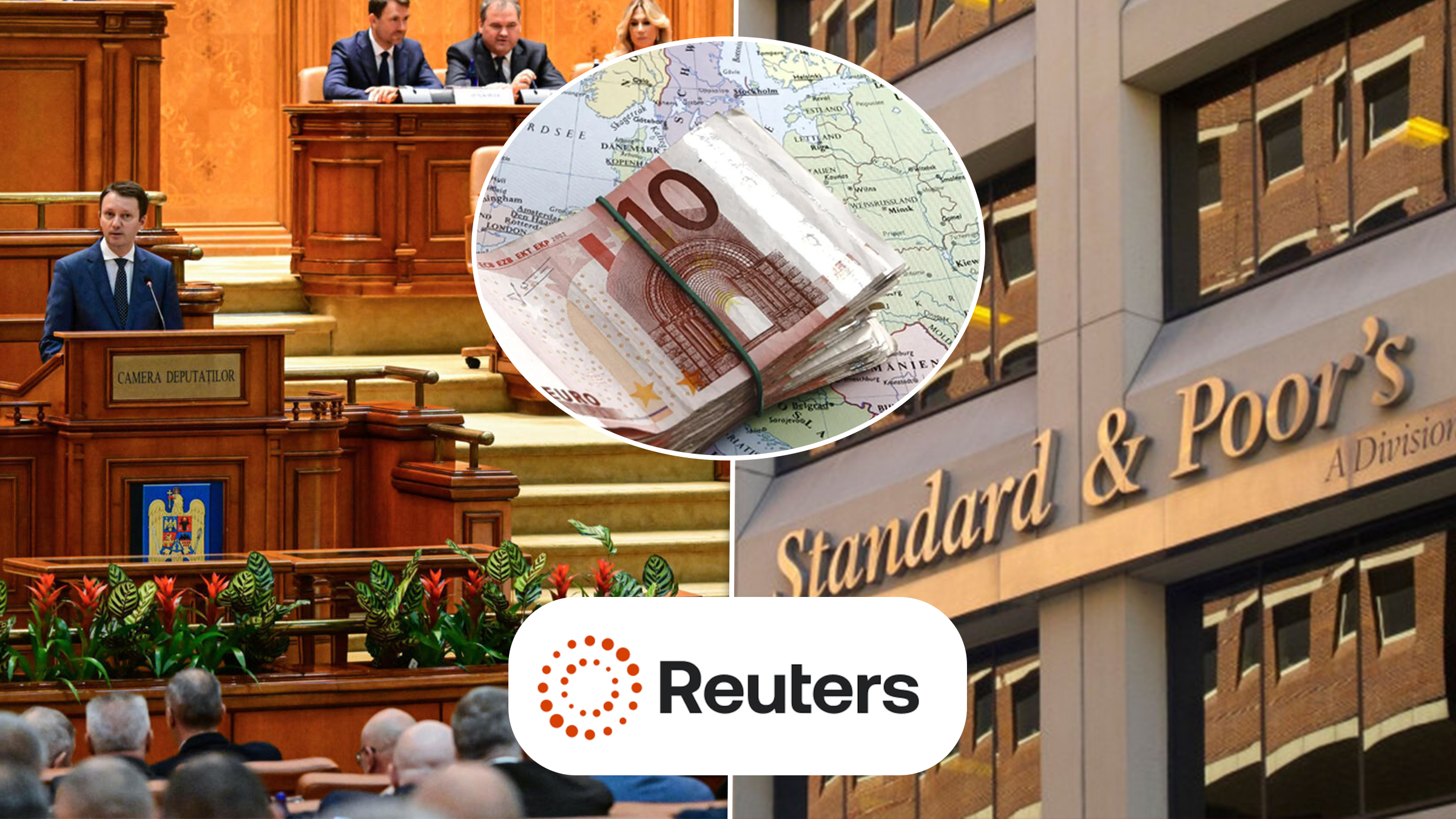 Avertisment de la Reuters: Instabilitatea politică și posibila coaliție PSD-AUR pot afecta ratingul României