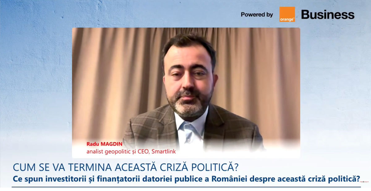 Radu Magdin: Instabilitatea politică din România afectează percepția investitorilor străini