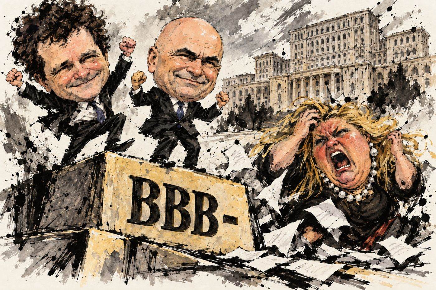 S&P Global Ratings menține ratingul României la BBB-/A-3, în ciuda incertitudinii politice
