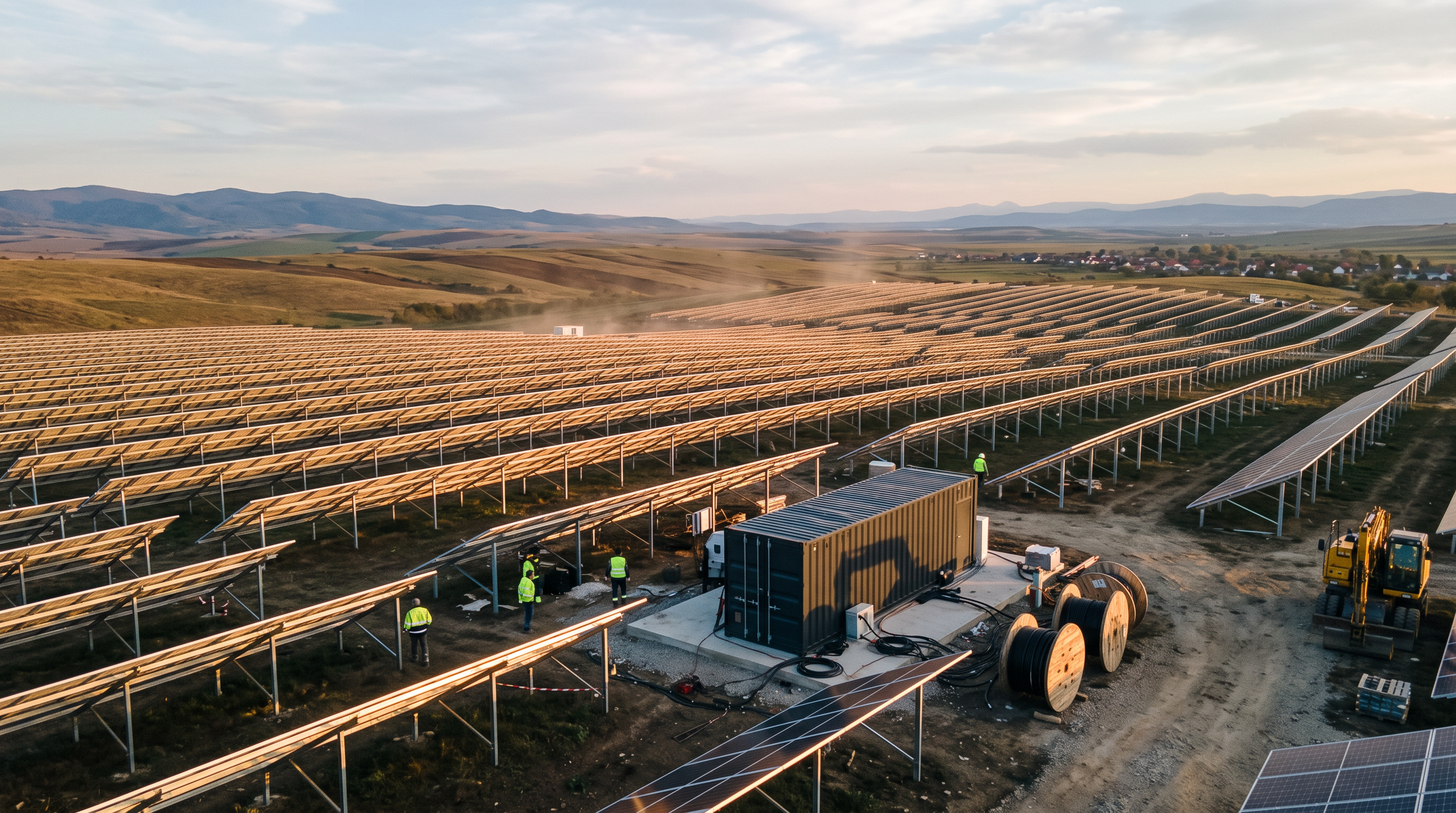 Aeroportul Brașov-Ghimbav va avea un parc fotovoltaic de 3 MW și un sistem de stocare de energie