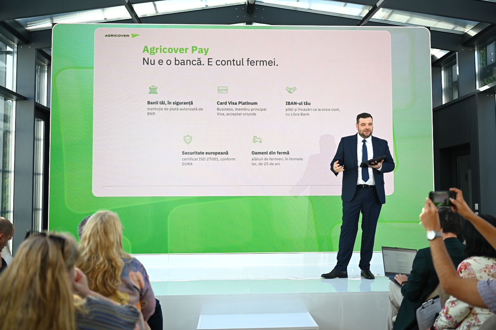 Agricover lansează Agricover Pay, prima platformă financiară digitală din Europa dedicată fermierilor