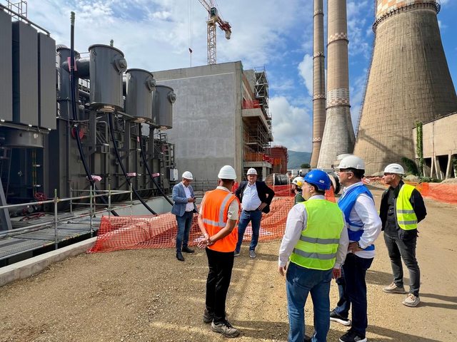 Prima turbină a noii centrale de la Mintia a fost pornită; investiție de 1,2 miliarde de euro