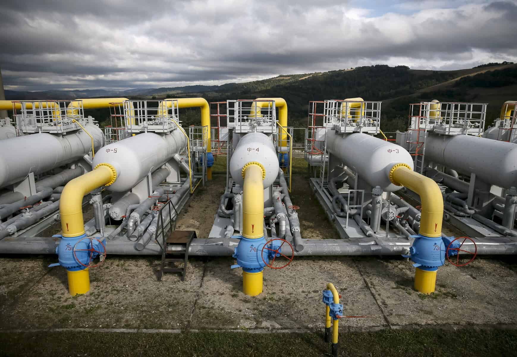 România este în grafic pentru atingerea țintei de înmaginare a gazelor naturale de 80% până la 1 octombrie