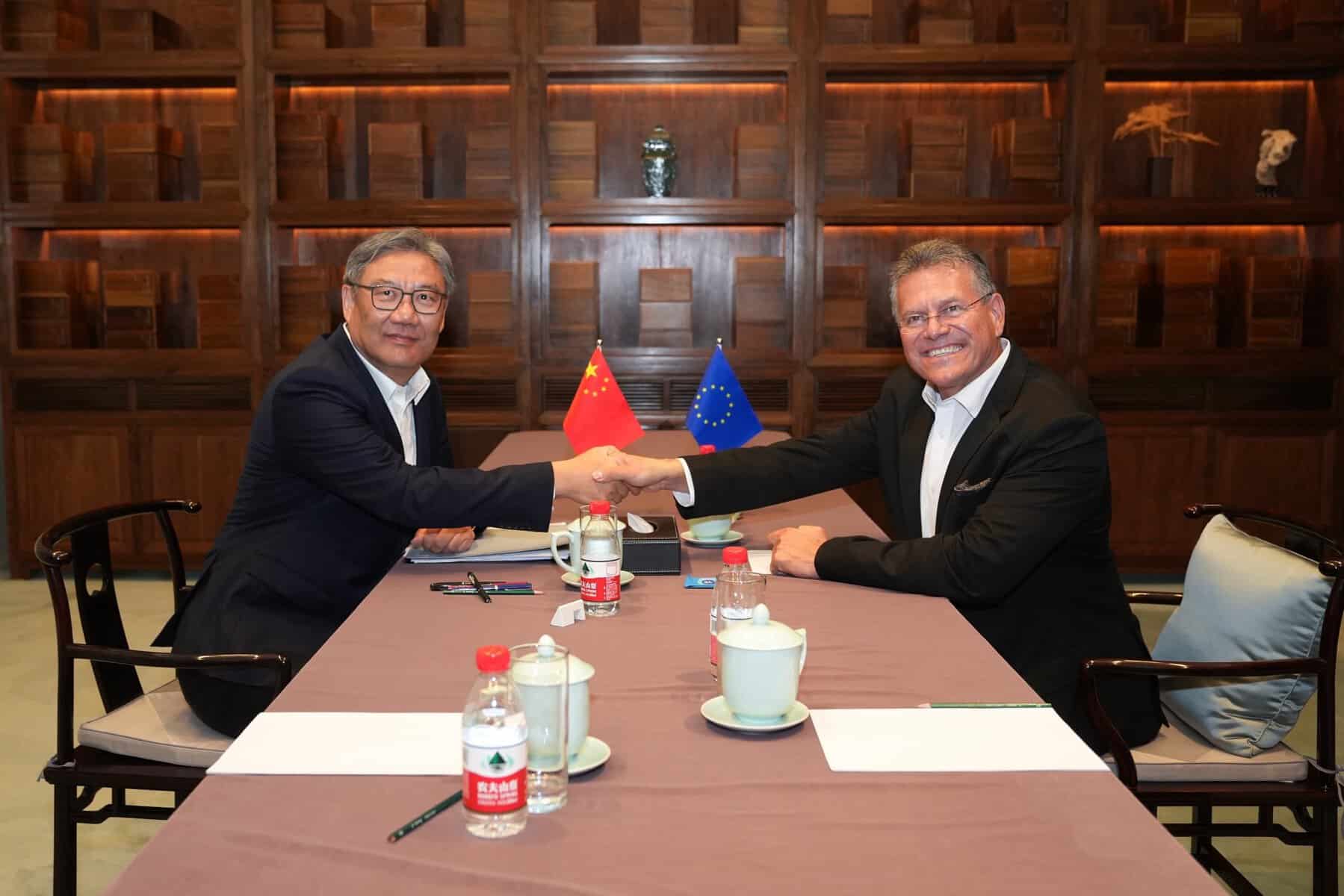 Maros Sefcovic la Beijing: UE vizează reechilibrarea deficitului comercial de 1 miliard de euro pe zi cu China