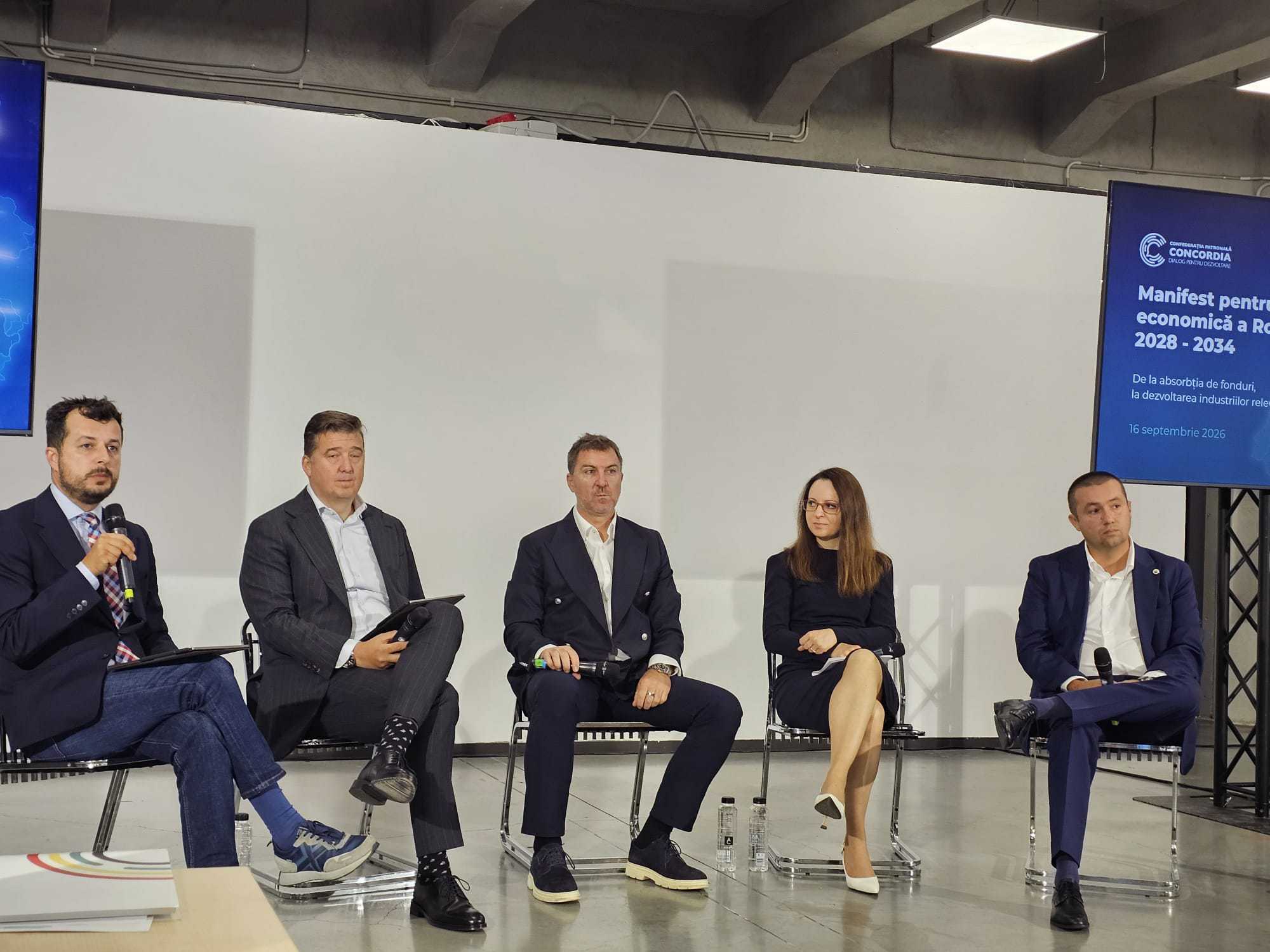 Confederația Concordia propune un plan în zece puncte pentru creșterea competitivității economiei românești