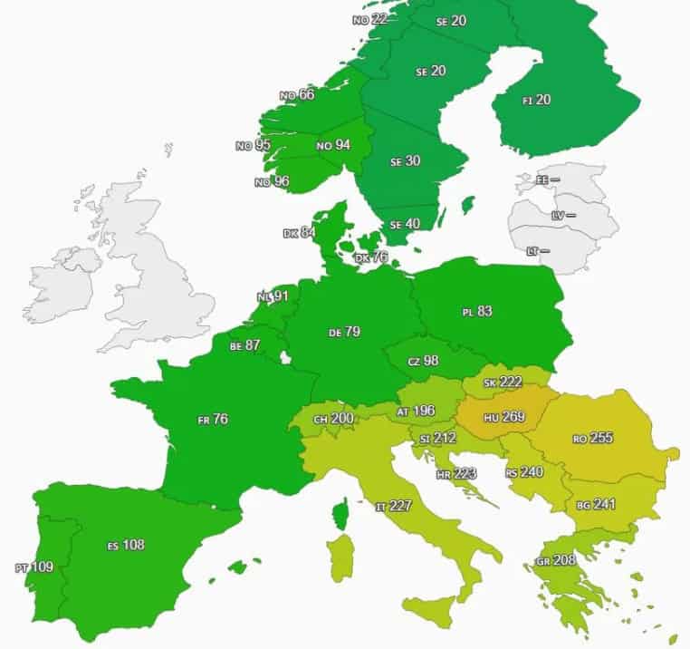 Prețul energiei în România a ajuns la cel de-al doilea cel mai mare din Europa