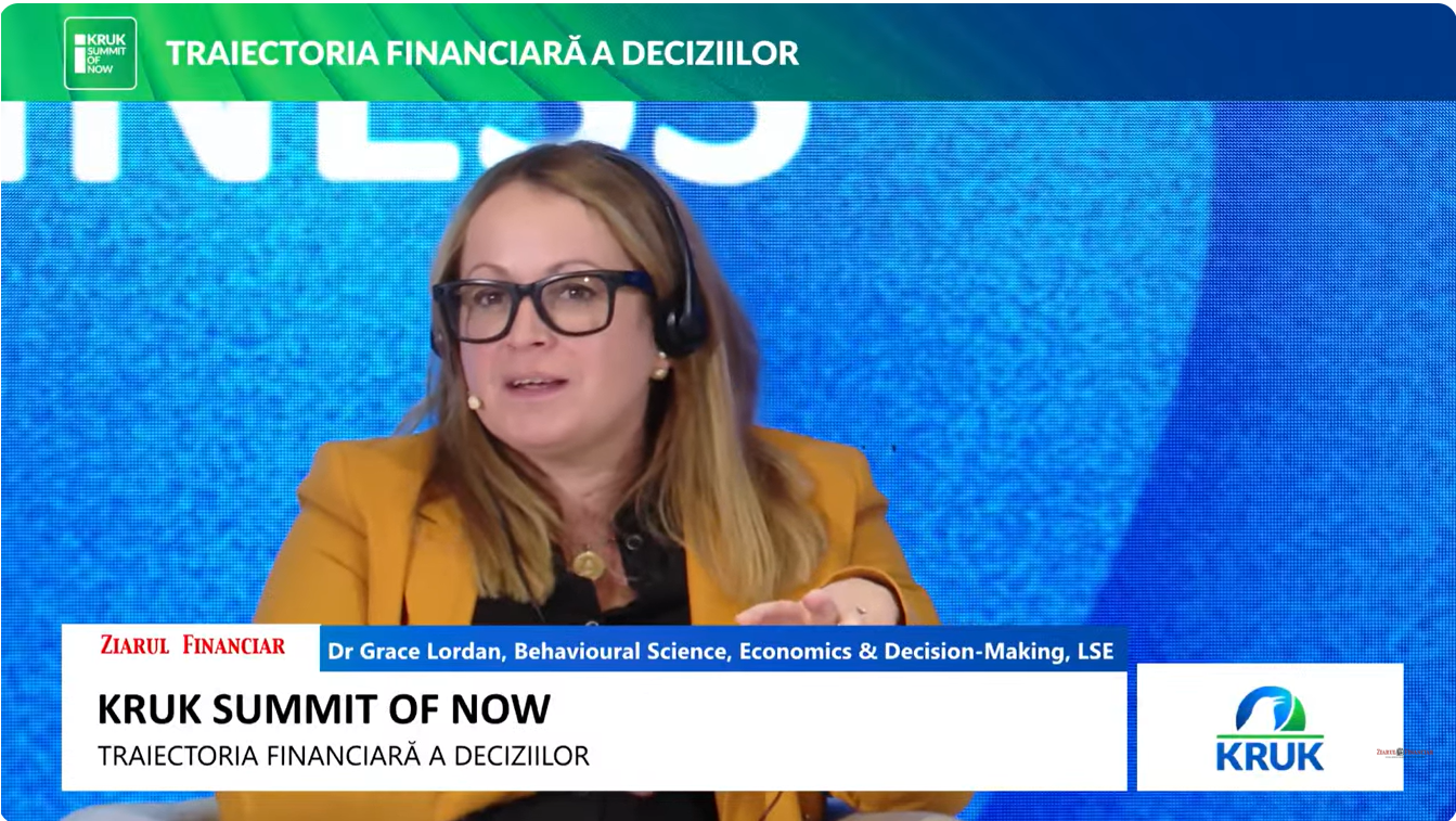Incertitudinea economică reduce capacitatea de analiză și predispoziția pentru risc, conform LSE