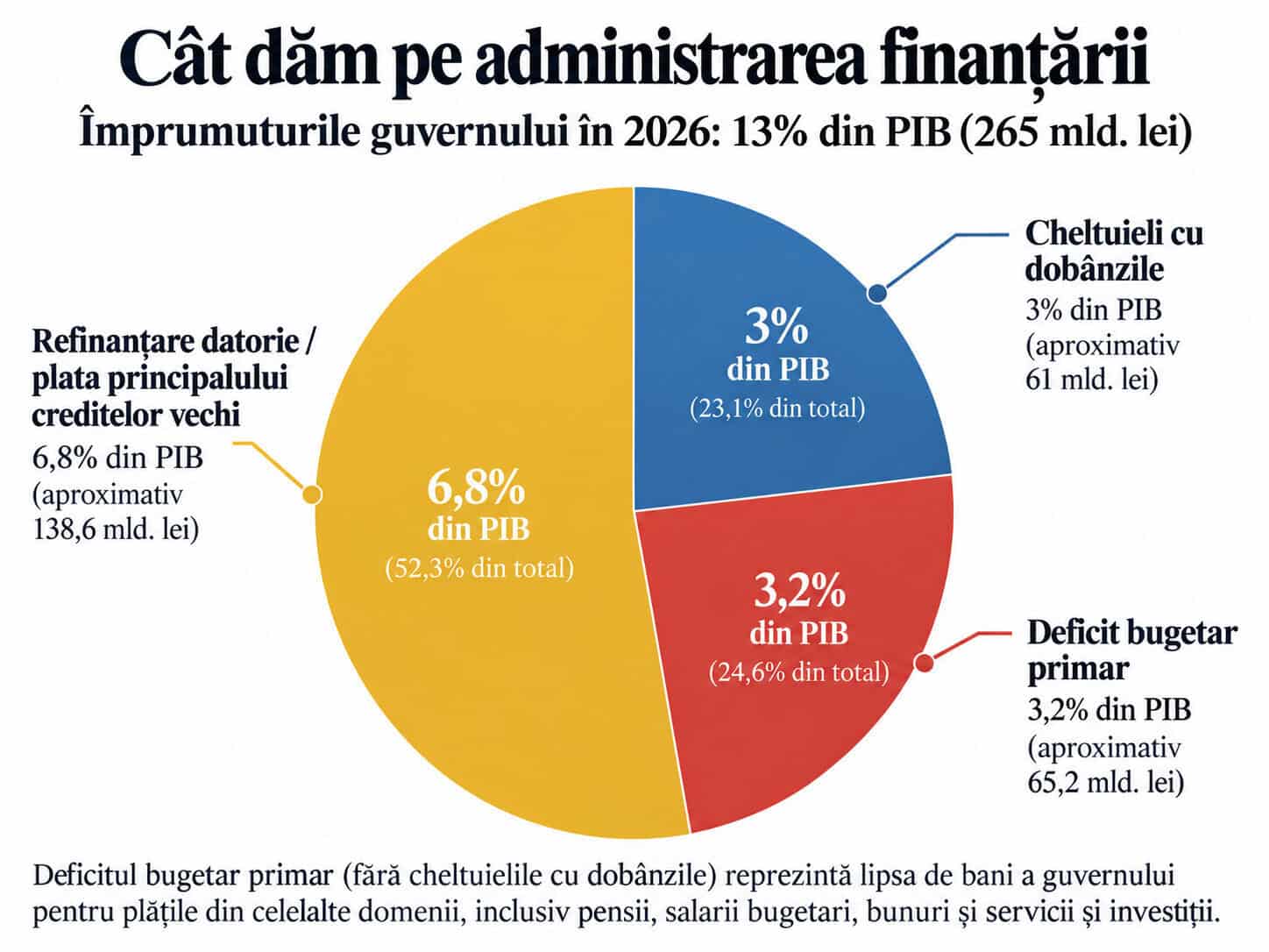 Datoria publică a României a ajuns la 1.205 miliarde lei, reprezentând 60,4% din PIB