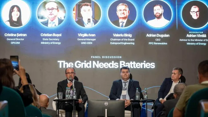 Capacitatea de stocare în baterii în România: ținta de 1.200 MW până la sfârșitul anului 2030