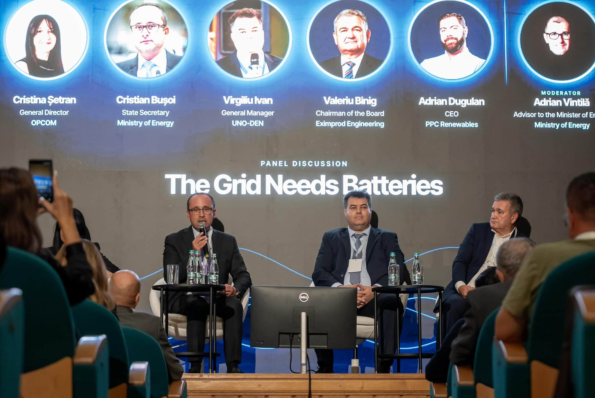 Ținta de stocare în baterii pentru anul 2030 este de 1.200 de megawați, conform Ministerului Energiei