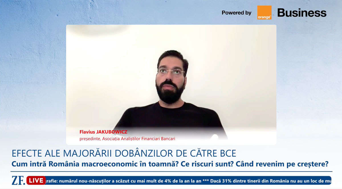 Flavius Jakubowicz (AAFBR): Creșterea economică a României e susținută doar de PNRR, nu de investiții private