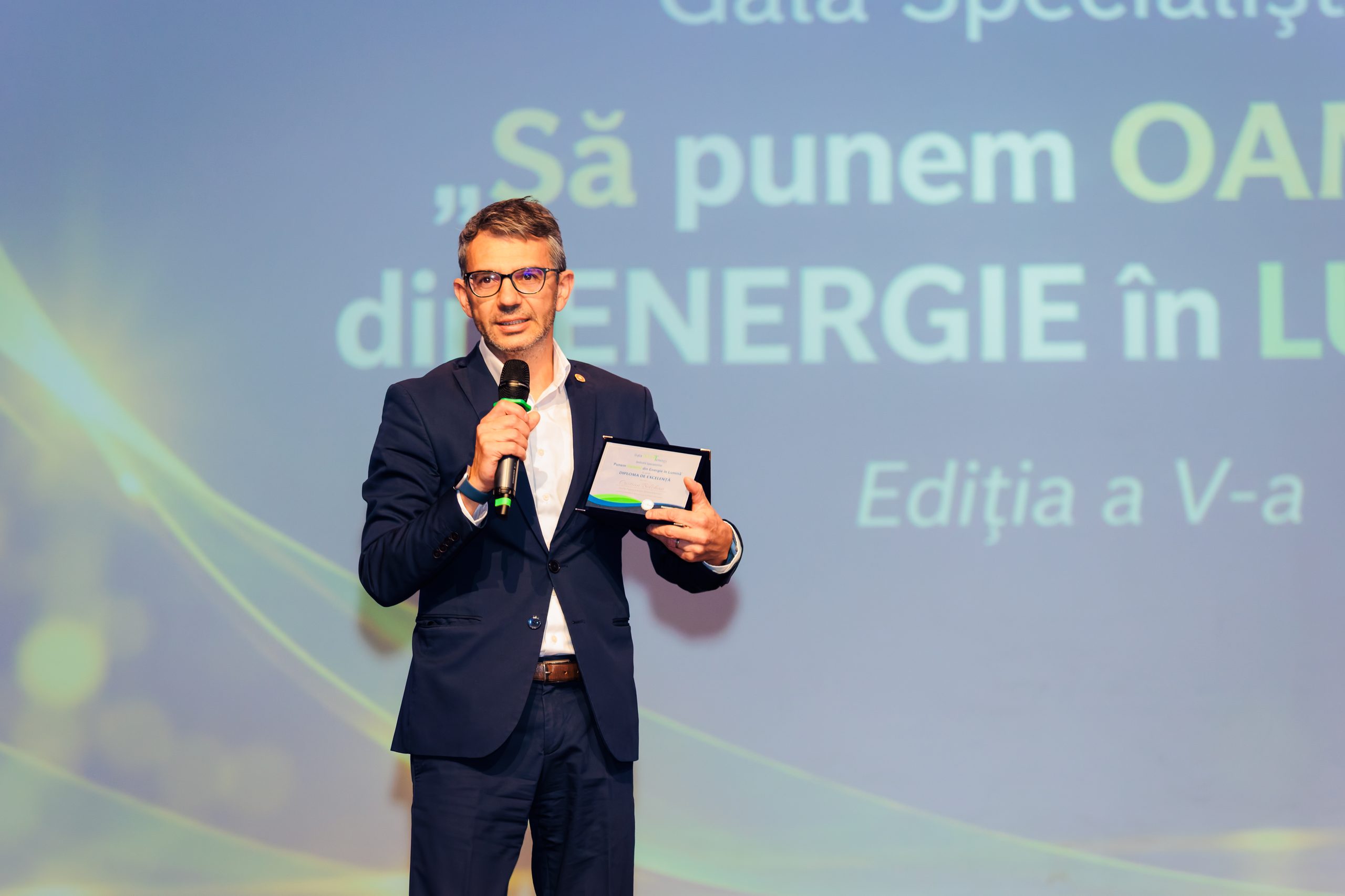 Cristian Bolohan este premiat pentru contribuția la proiectele de investiții de la Petromidia și Vega